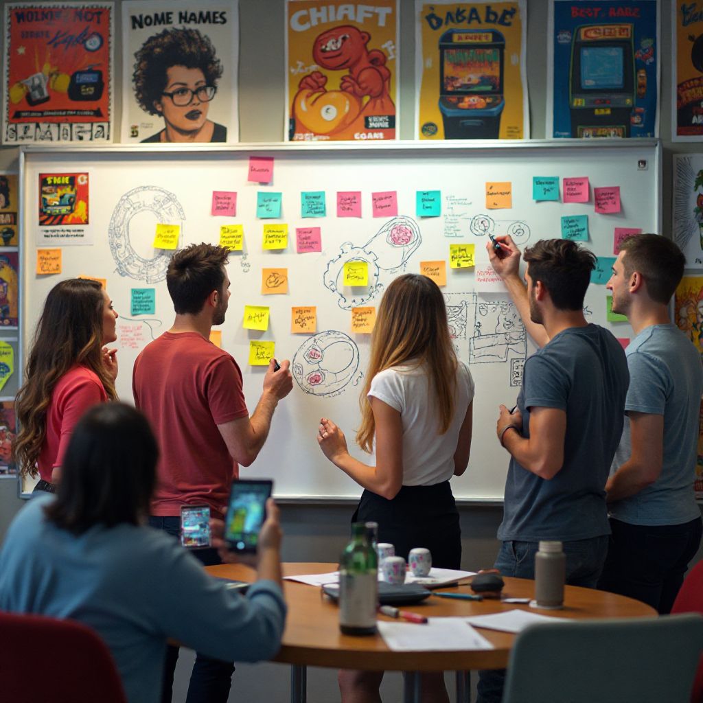 Team Brainstorming Session